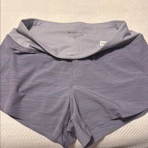 Athleta Gray Athletic Shorts Lightweight Moisture-Wicking